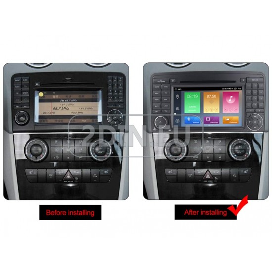 MERCEDES R-Class W251 - МУЛТИМЕДИЯ / Навигация, CPU:8-Core, RAM:4Gb, Android DVD